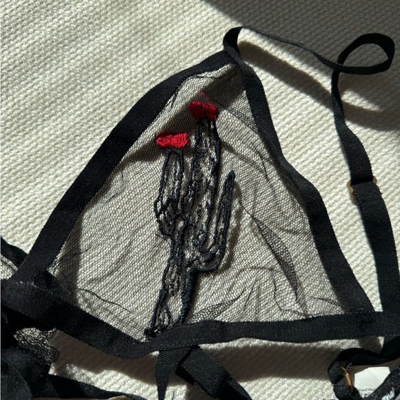 For Love and Lemons Desert Rose Bra - Picture 4 of 5